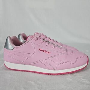 Reebok Kid's Royal Classic Jogger 3.0 Lace Up Sneakers US Size 4 Pink